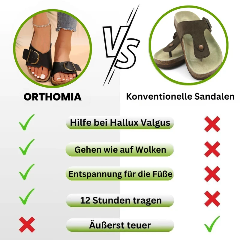Kork-Sandaler til kvinder med remdesign til smertelindring