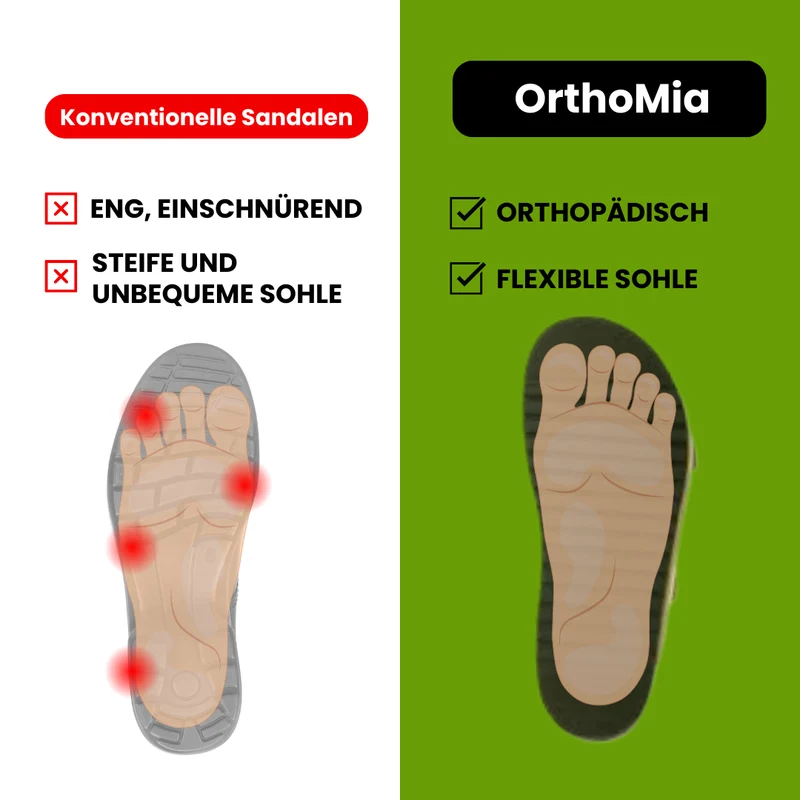 Kork-Sandaler til kvinder med remdesign til smertelindring