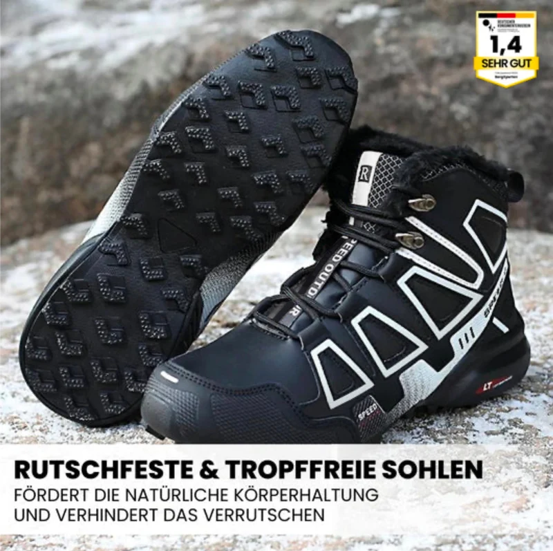 Ergonomiske trekking- og vandresko med smertelindring - 1+1 gratis tilbud