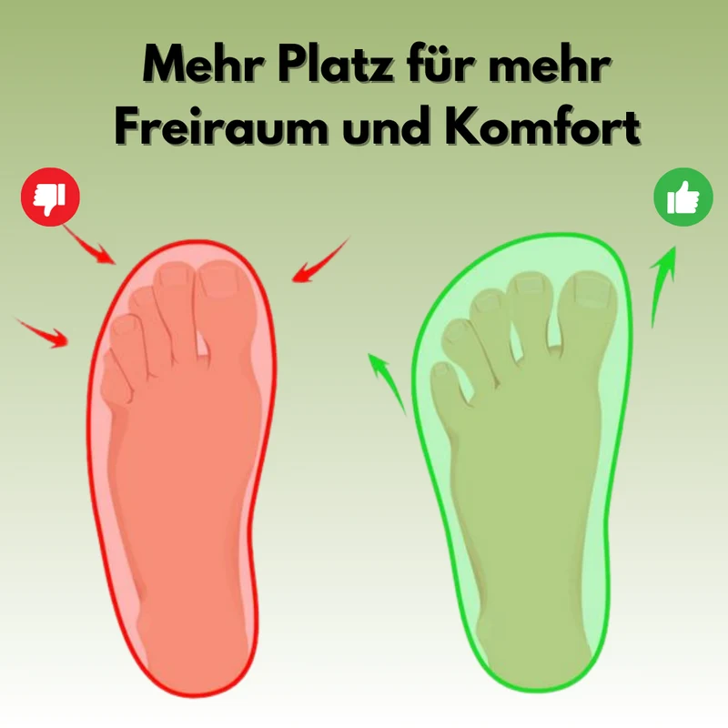 Ergonomiske Trekking- og Vandresko til Hallux Valgus