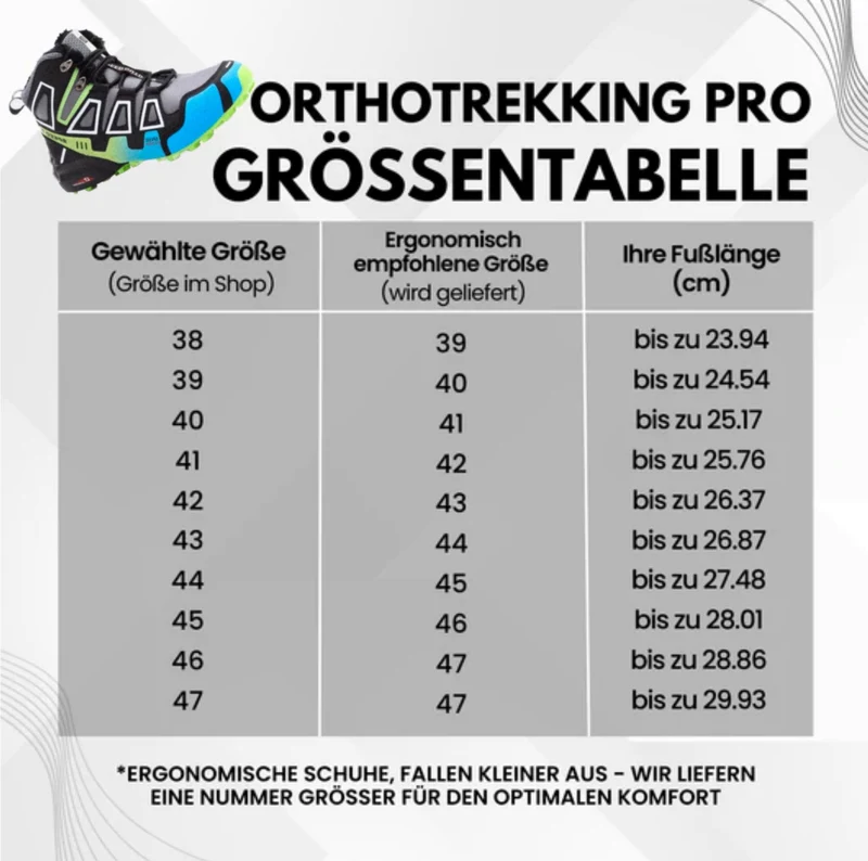 Ergonomiske Trekking- og Vandresko til Hallux Valgus