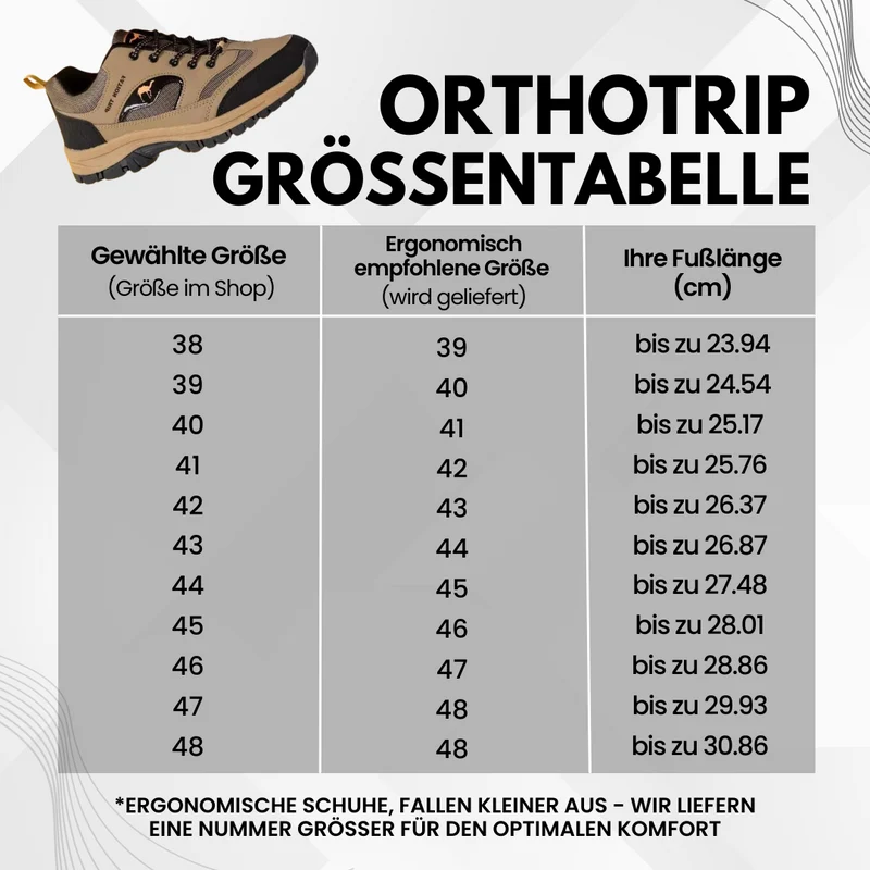 Ergonomiske komfortsko til smertelindring