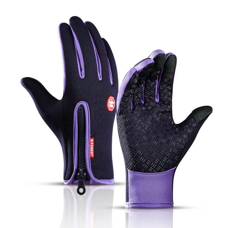 Vandtætte og vindafvisende varmehandsker til udendørs brug, USB, touchscreen
