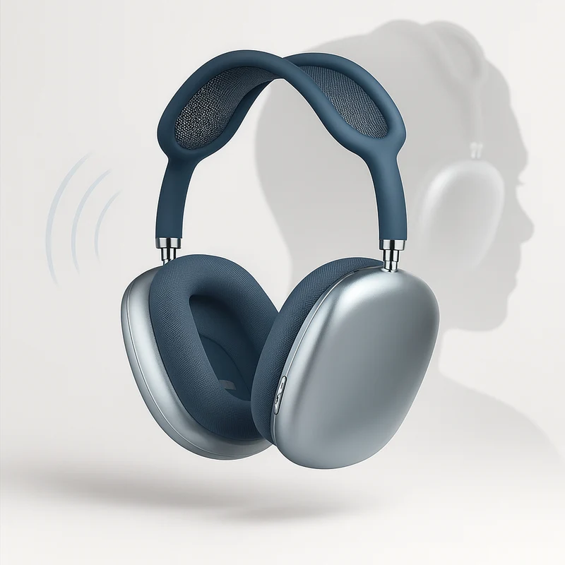 Trådløse over-ear hovedtelefoner med støjreduktion og komfortabel pasform