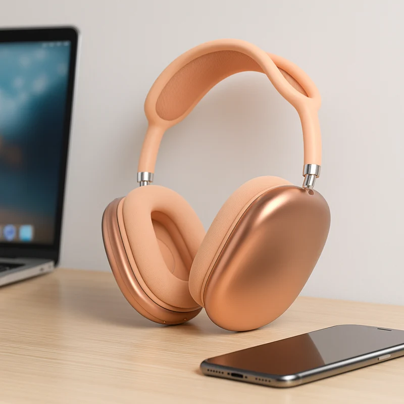Trådløse over-ear hovedtelefoner med støjreduktion og komfortabel pasform