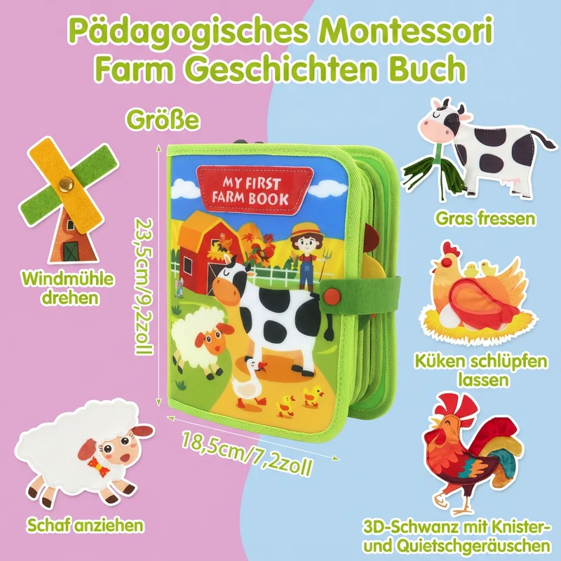 Montessori Farm Historiebog til Læring