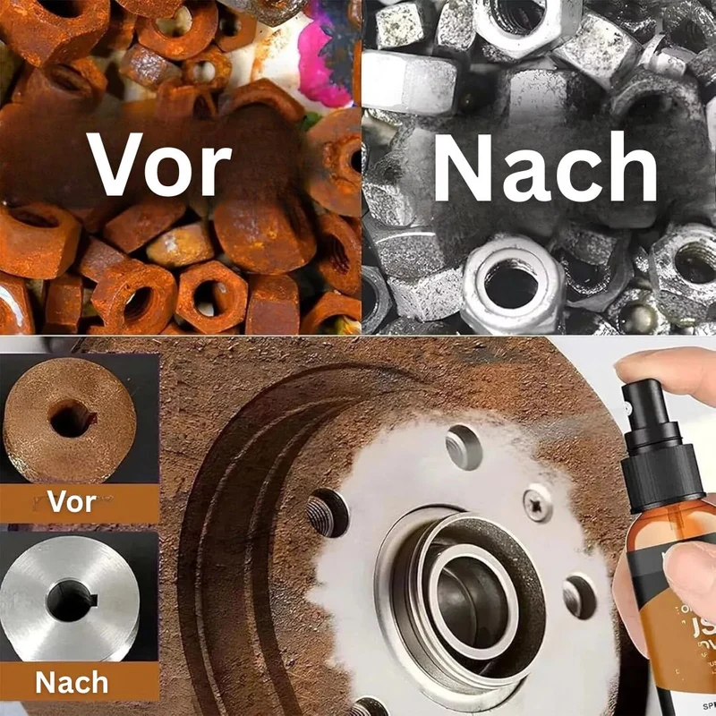 Rostfjerner - fjerner selv genstridig rust på sekunder