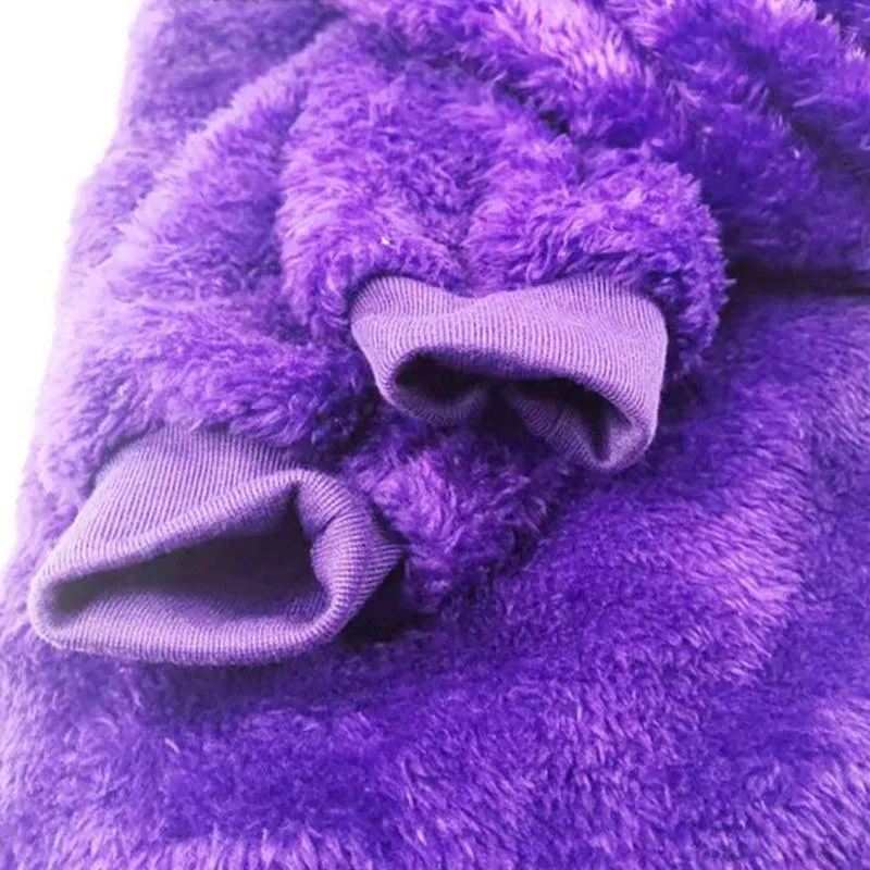Børnehoodie med blød legetøjsfunktion – Momo