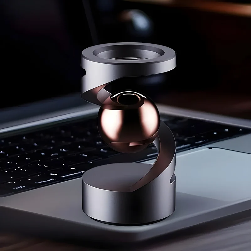 Fidget Legetøj til skrivebord med svævende gyroskop til afslapning og moderne indretning