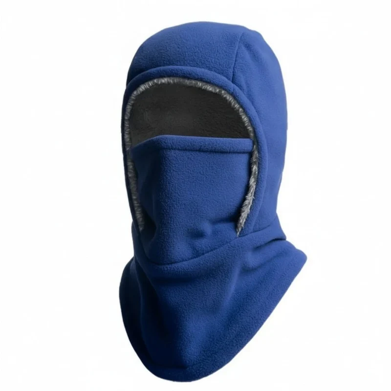 Varm og vindtæt fleece balaclava til udendørs aktiviteter