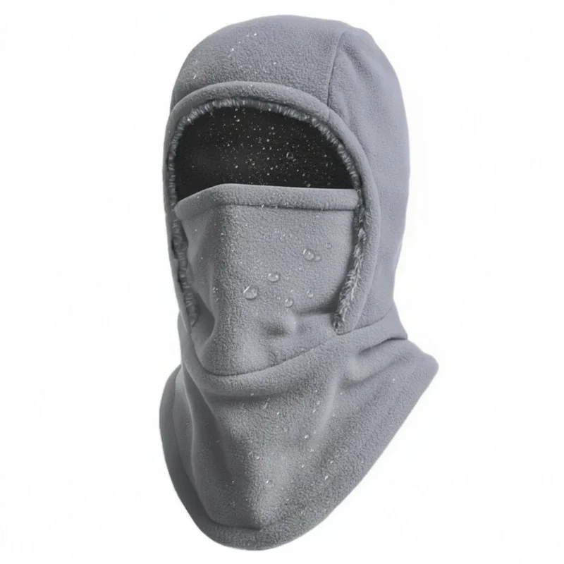 Varm og vindtæt fleece balaclava til udendørs aktiviteter