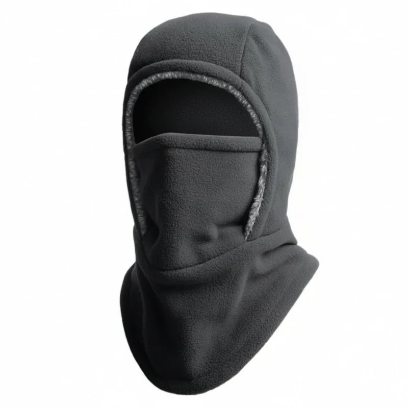 Varm og vindtæt fleece balaclava til udendørs aktiviteter