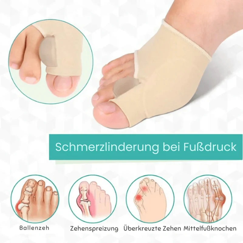 Hallux Valgus Korrigerende Indretning til Teenagere - Flexibel Komfort