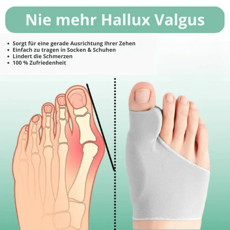 Hallux Valgus Korrigerende Indretning til Teenagere - Flexibel Komfort