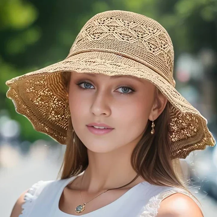 Elegant Solhat - Bred Skygge | Sommerhat Odessa
