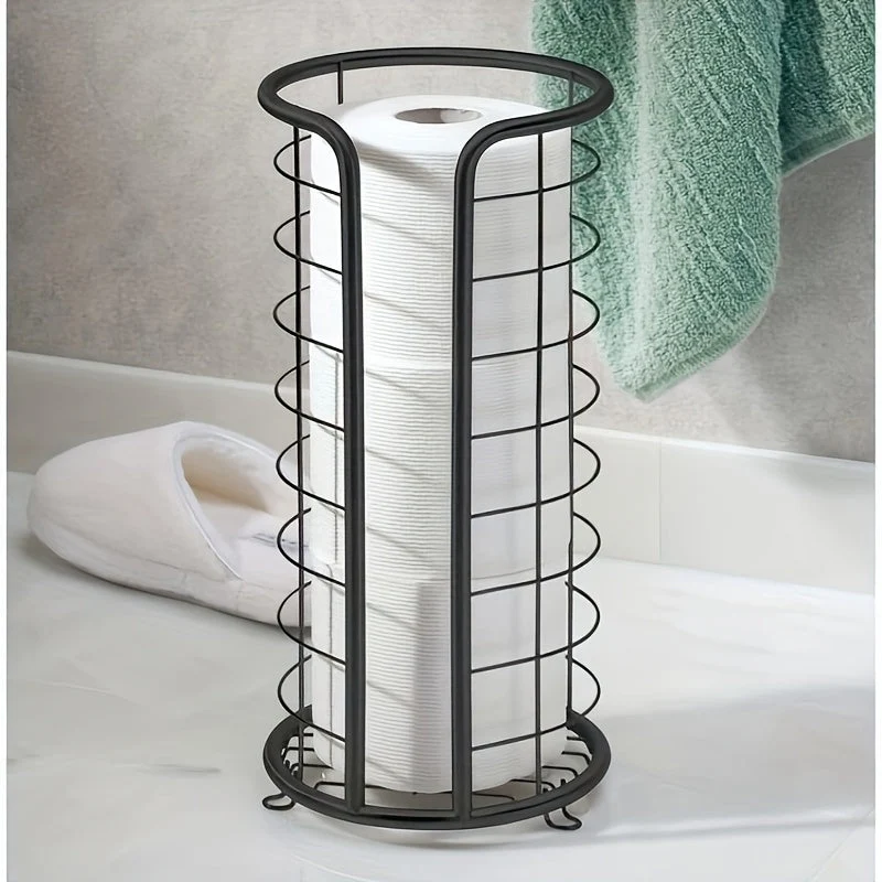 Elegant Toiletpapirholder i Rustfrit Stål – Ideel til Moderne Badeværelser