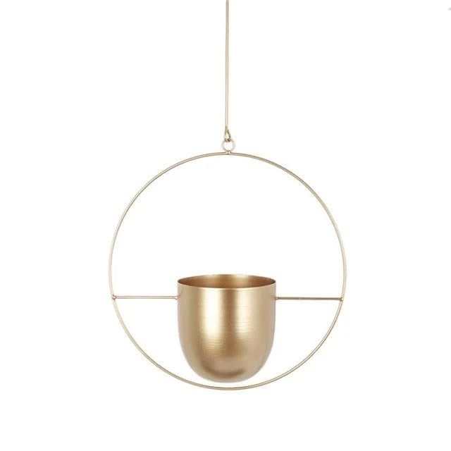 Minimalistisk planteophæng i stilrent design