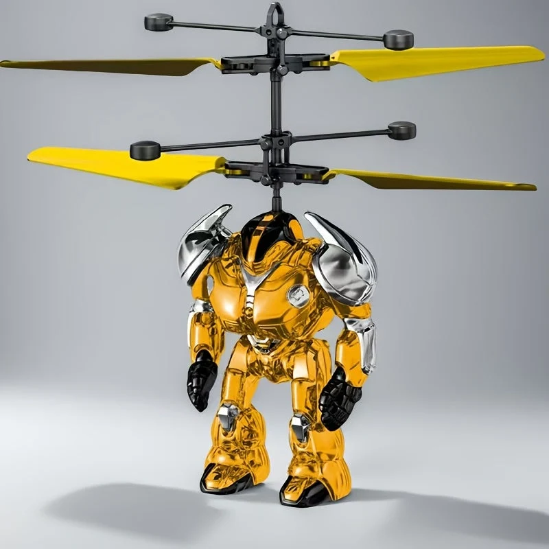 Transformérbar Mecha Kamphelikopter – Let Kontrol og Glat Flyvning