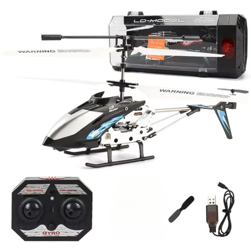 Mini RC Helikopter 3.5CH med Gyroskop - Indestructible Rød