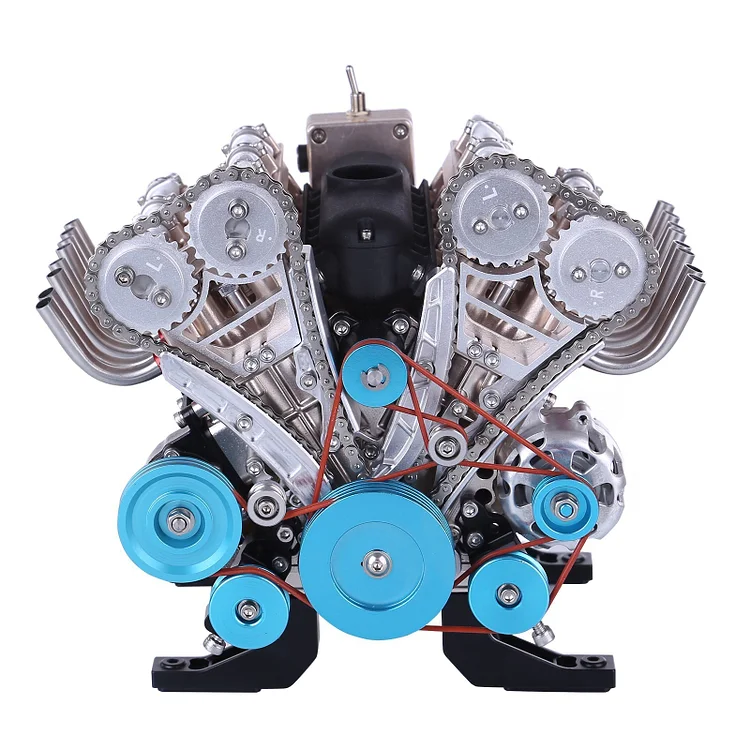 V8 Motor Replica til Indretning – Vintage Inspireret Dekor til Hjemmet