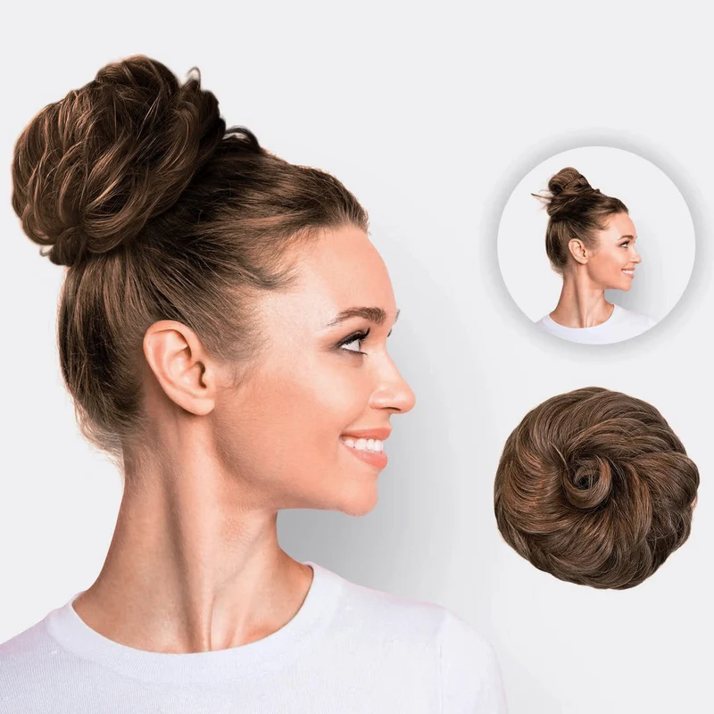 Hårforlængelse Scrunchie – BunHår