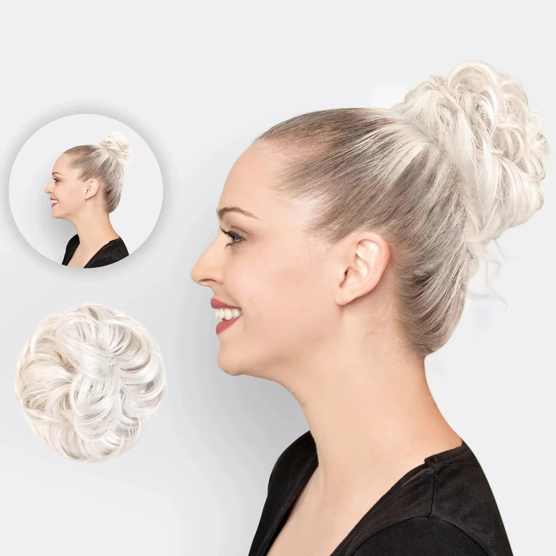Hårforlængelse Scrunchie – BunHår