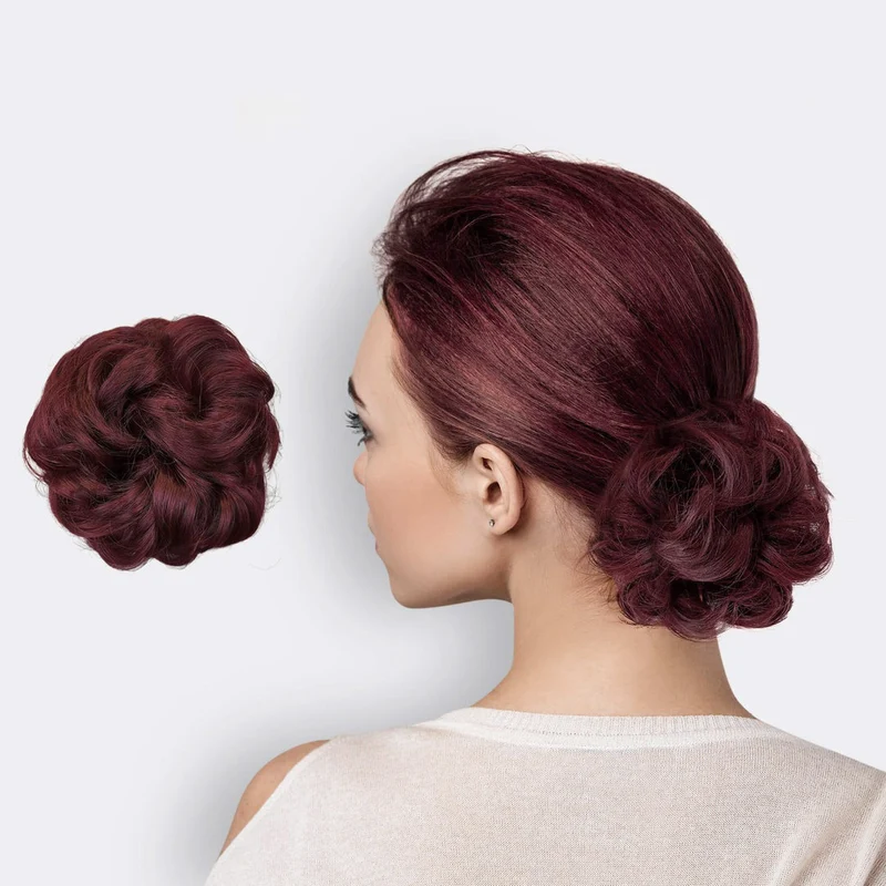 Hårforlængelse Scrunchie – BunHår