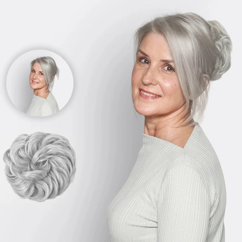 Hårforlængelse Scrunchie – BunHår