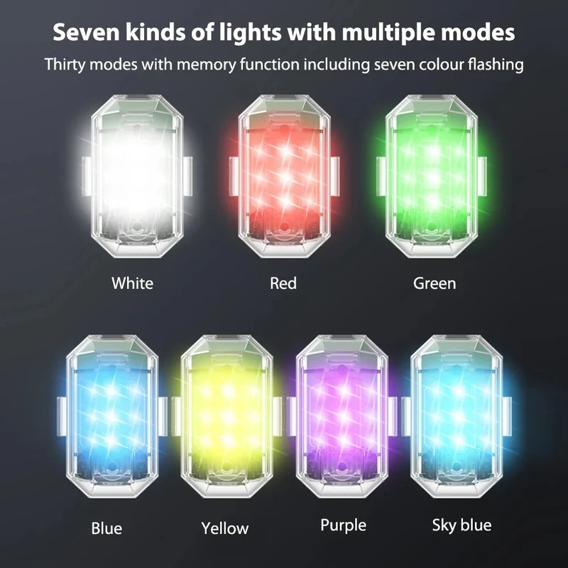 Ledsen™ FlashingLight: Trådlös Styrning Fjärrstyrd LED Blinkande Ljus