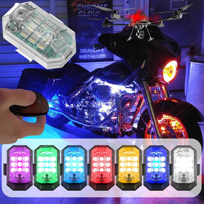 Ledsen™ FlashingLight: Trådlös Styrning Fjärrstyrd LED Blinkande Ljus