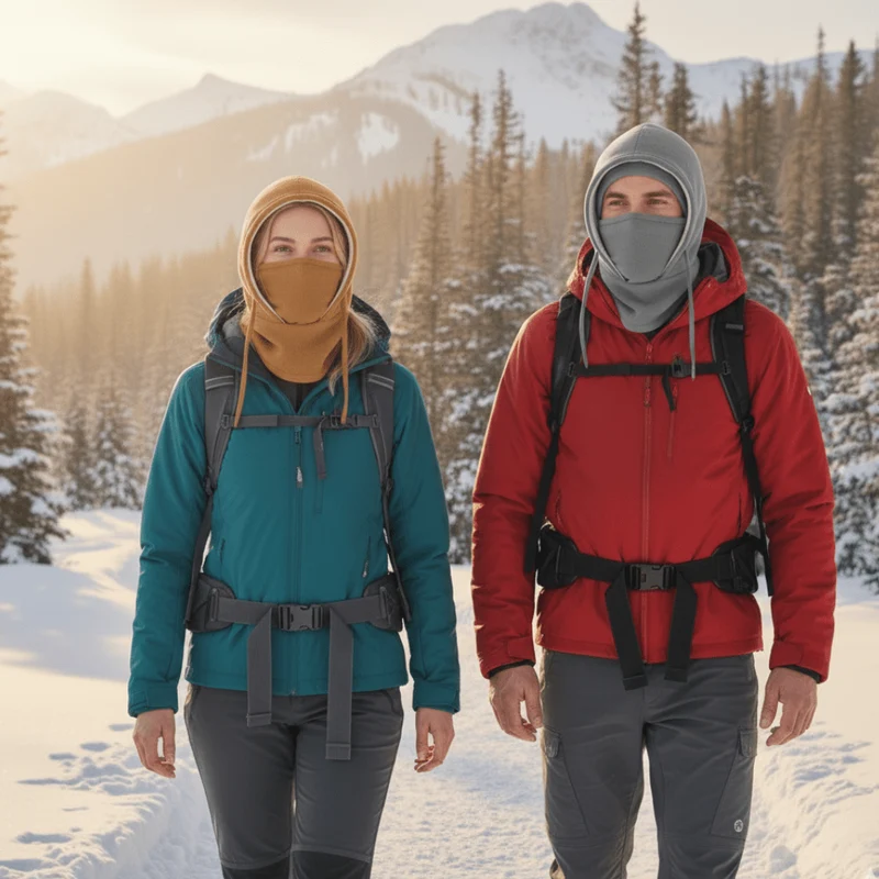 FrostGuard | Unisex Vinterhue - Vindafvisende til Udendørs Aktiviteter