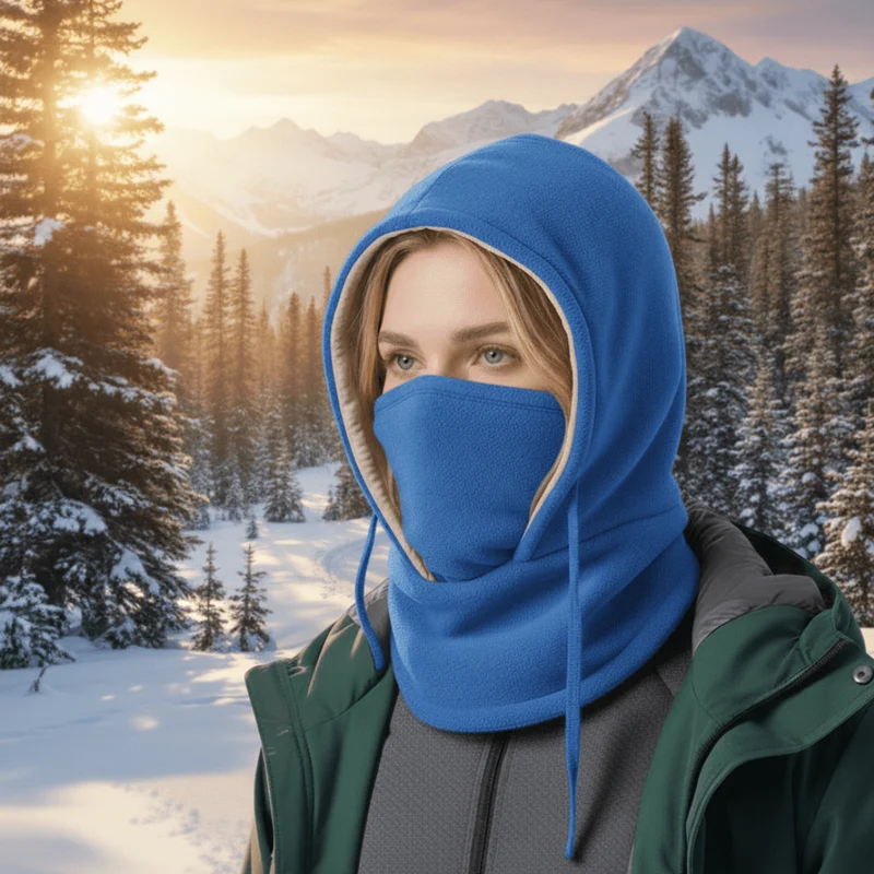 FrostGuard | Unisex Vinterhue - Vindafvisende til Udendørs Aktiviteter