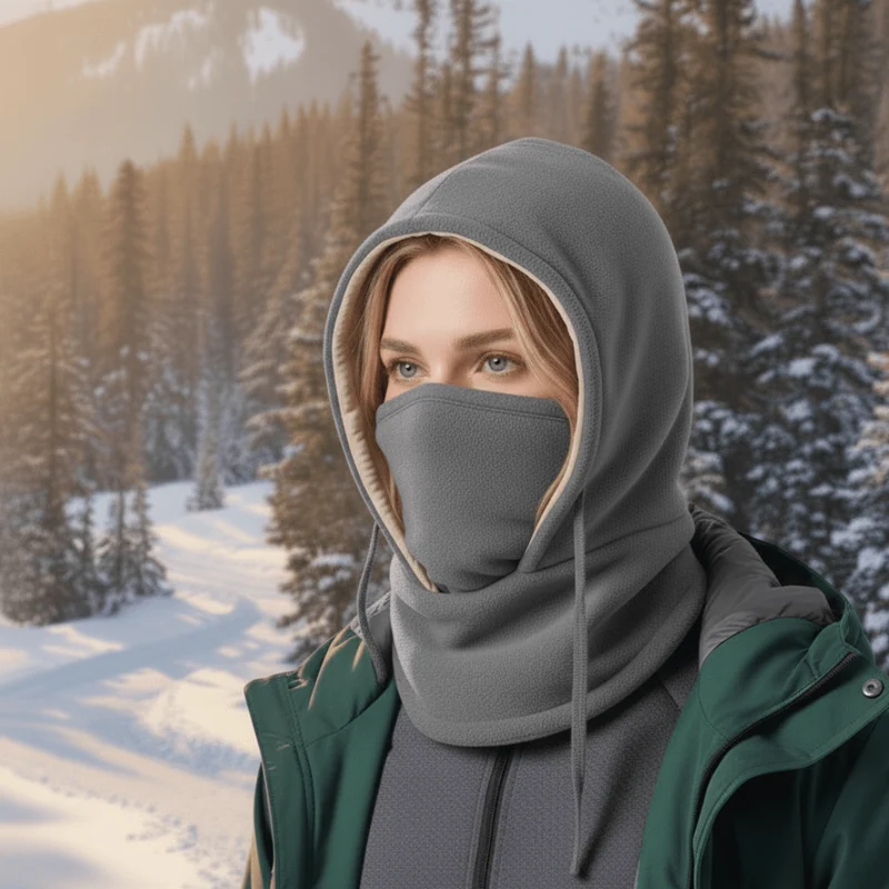 FrostGuard | Unisex Vinterhue - Vindafvisende til Udendørs Aktiviteter