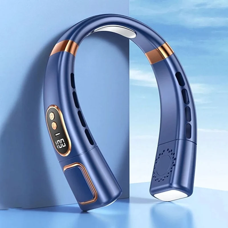 Digital nakkeventilator med 360° køling