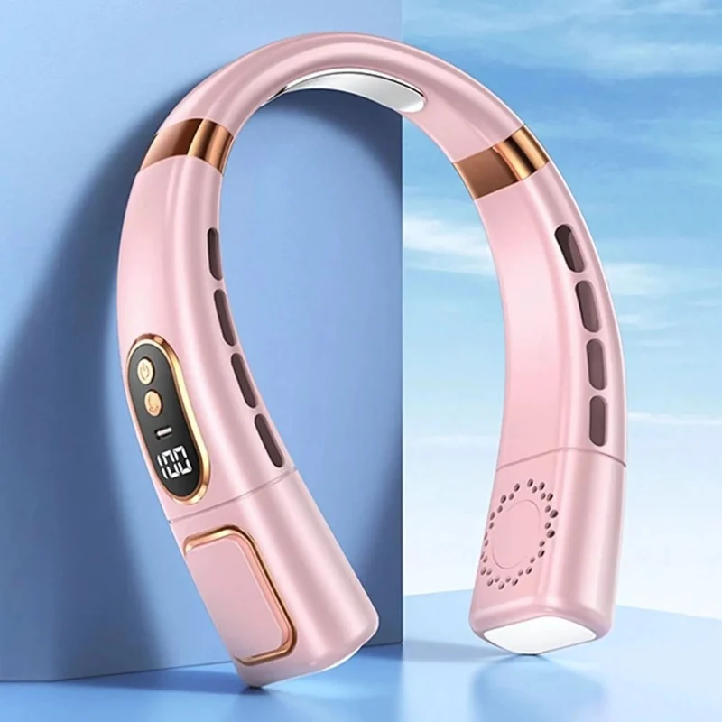 Digital nakkeventilator med 360° køling