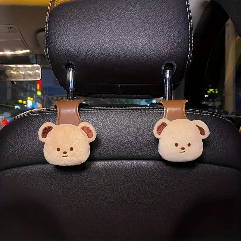 Bilsæde Krog med Bamse Design – Praktisk Opbevaring til Farten (Køb 1 Få 1 Gratis)