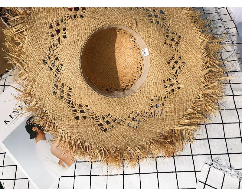 Sommer Floppy Panama Hat til kvinder