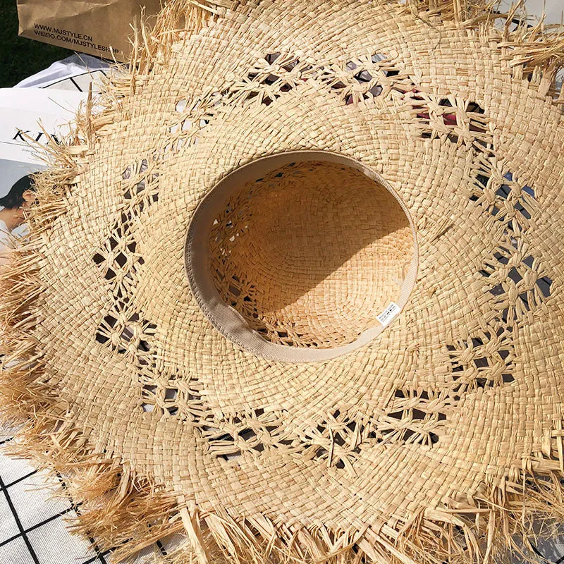 Sommer Floppy Panama Hat til kvinder
