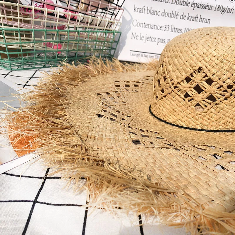 Sommer Floppy Panama Hat til kvinder