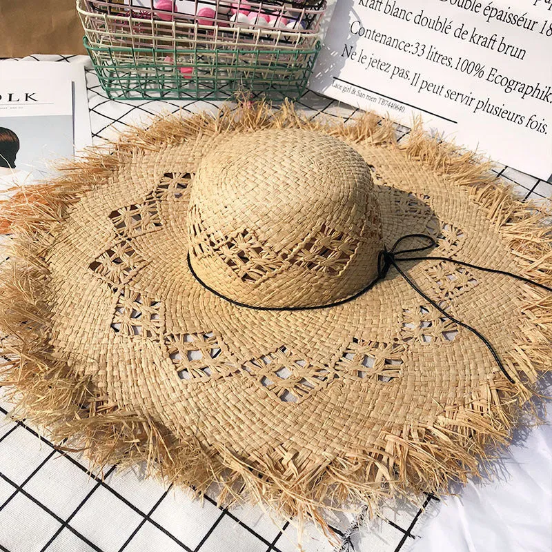 Sommer Floppy Panama Hat til kvinder