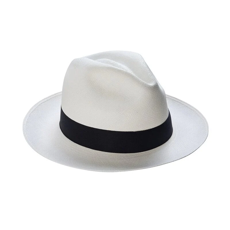 Let Sommer Panama Hat Håndlavet Lys med Bred Skygge