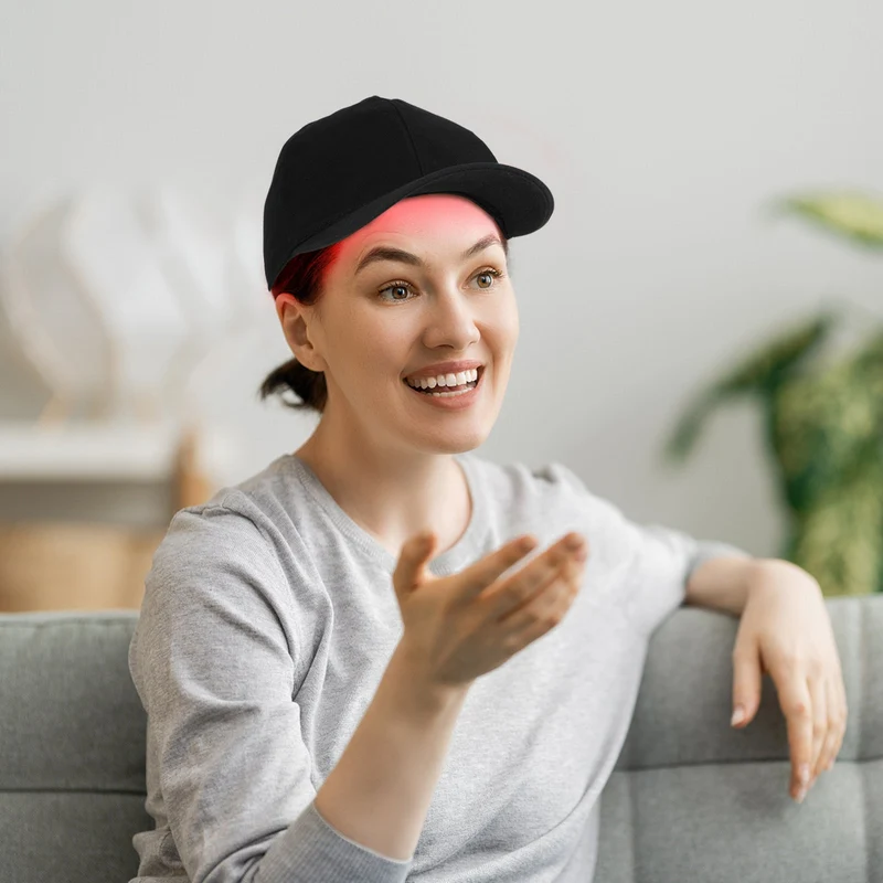 Sombrero til Infrarød Rødt Lys Terapi - HairGlow Pro