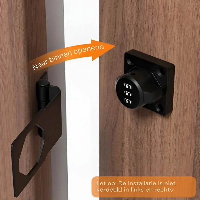 Kombinationslås uden nøgle - SecureCode