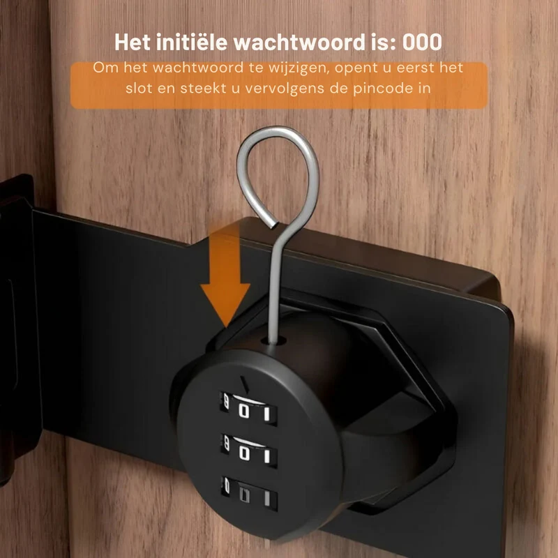 Kombinationslås uden nøgle - SecureCode