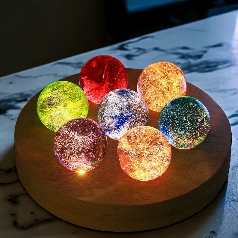 AstroGlow Luminøse Krystaller - Cosmo Kugler