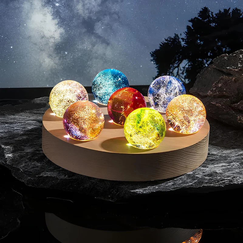 AstroGlow Luminøse Krystaller - Cosmo Kugler