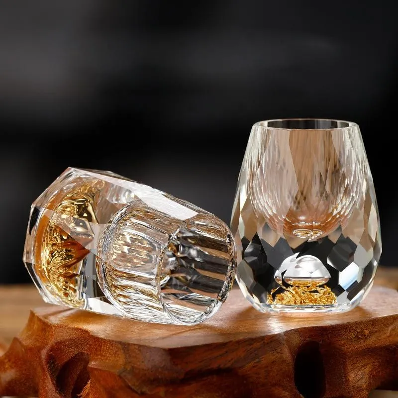 Elegant Krystalshotglas - Sæt af luksusglas til fester