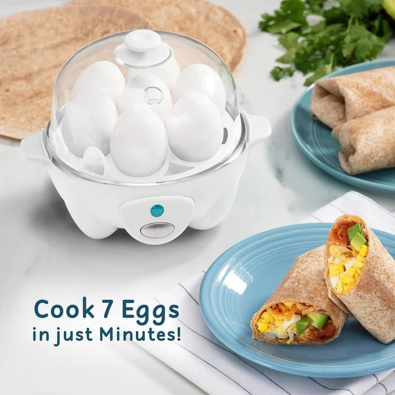 Æggekoger – Hurtig Tilberedning, Pocherede Æg og Tortilla med Automatisk Sluk