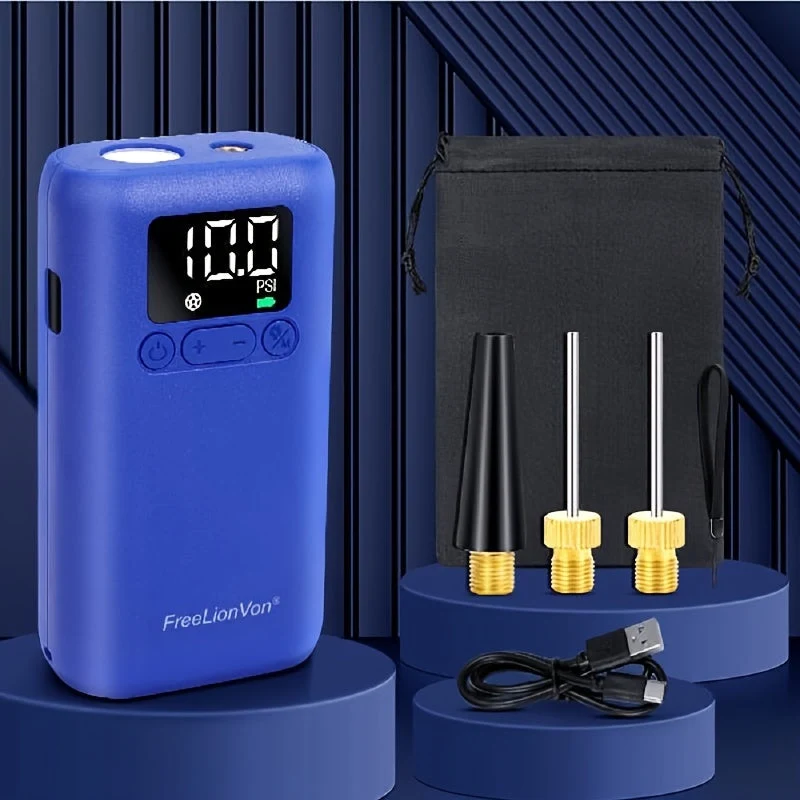 Effektiv Automatisk Pumpe til Sportbolde – 20 PSI
