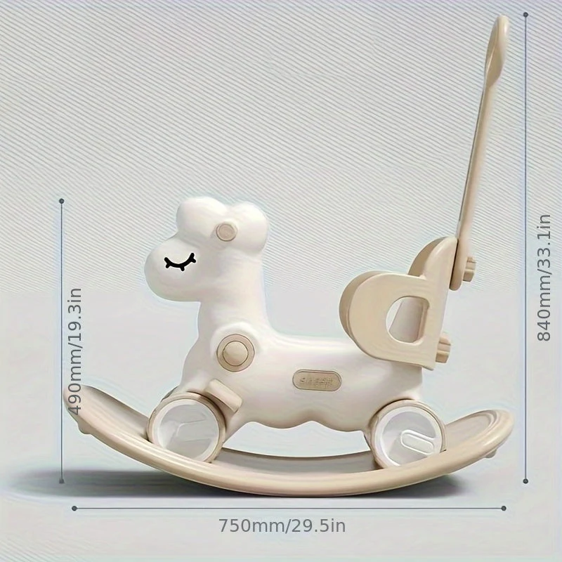 Vugge hest og balancecykel 2-i-1 – WobbiRider